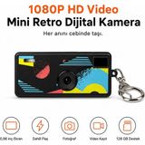 Ayers G6 Premium Thumb Mini Siyah Retro Dijital Fotoğraf Makinesi
