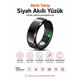 Ayers Premium Akıllı Yüzük, Kalp Atışı, Uyku, SpO₂ ve Günlük Aktivite Takibi, ECTRI Mobil Uygulama Destekli, Müzik ve Kamera Uzaktan Kontrolü, Manyetik Şarj, 7–12 Beden Seçenekli, Gold, Siyah ve Gümüş Renk