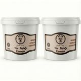 Ayes Gıda 2'li Dev Fırsat Paketi: 2 x 1 kg Doğal Fıstık Ezmesi (Toplam 2 Kg) - Şeker Ilavesiz