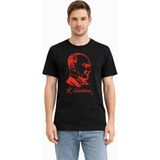 Ayessa Erkek Atatürk Baskılı Tişört Kısa Kollu Bisiklet Yaka T-Shirt - Siyah Siyah - Xl - 0 Siyah