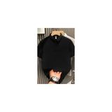 Ayessa Erkek Polo Yaka Pike Kumaş Yazlık Tişört Düğmeli Düz Kısa Kol T-Shirt - Siyah Siyah - L - 0 Siyah