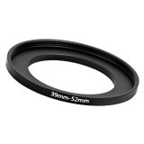 Ayex 39mm – 52mm Step-Up Ring Adaptör – 39mm Lens için 52mm Filtre Dönüştürücü Halka (UV, CPL, ND Filtre Uyumlu)
