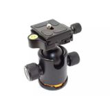 Ayex BH-03 Panoramik Ball Head Tripod Kafası – 8 kg taşıma, 360° Pan, ±90° Tilt, Quick-Release, Su Terazili, 1/4'' (370 g)