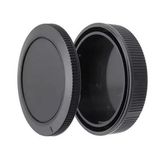 Ayex Canon EOS R Gövde Kapağı ve RF Lens Arka Kapağı Seti – RF Mount Uyumlu