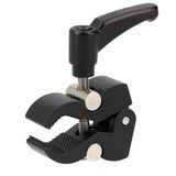 ayex Çok fonksiyonlu kelepçe Super Clamp tutucu, 47 mm'ye kadar borular, masalar ve tripodlar için
