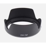 Ayex EW-78F Lens Parasoley – Canon RF 24-240mm f/4-6.3 IS USM ile Uyumlu | Parlama ve Yansıma Önleyici Lens Hood | Dayanıklı ABS Gövde | Ters Takılabilir Tasarım