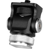 Ayex Hot Shoe Flaş Kızağı Monitör, Led Işık Vb. Bağlantı Adaptörü 1/4 Inç