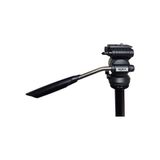 Ayex KH-2028 Tripod Video Kafa, Pan Tilt Head, 360° Dönebilen, Hızlı Bağlantı Plakalı, Metal Kollu, DSLR ve Video Kamera ile Uyumlu