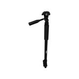 Ayex KM-101A Monopod + Pan Head Kafa, 160 cm, 4 Kademeli, 2 kg Taşıma Kapasiteli, Hafif ve Taşınabilir Kamera Monopodu
