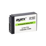 Ayex LP-E17 Batarya, Canon EOS RP, R100 R50 R8 77D 750D 760D 800D 850D, M3, M5, M6 MarkII ile uyumlu