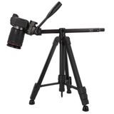 ayex LT-460 Tripod | 90° Yatay Orta Kolonlu Fotoğraf & Video Tripodu | Monopod Dönüşümlü | DSLR ve Aynasız Kameralar ile Uyumludur
