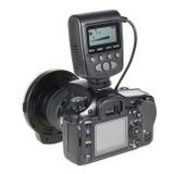 ayex Makro halka flaş FC-110 halka lamba, Nikon DSLR SLR kameralar için uygun, flaş ve sürekli ışık, video çekimleri için de uygundur