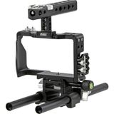 Ayex Sony A6000, A6300, A6500 Için Ayex C6 Camera Cage, Kamera Kafesi