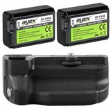 Ayex Sony A6000 A6300 İçin Mk-A6300 Battery Grip + 2 Adet Batarya