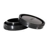Ayex Sony Nex E Mount İçin Body Kapağı ve Lens Arka Kapağı