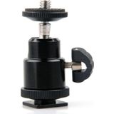 Ayex Tripod, Monopod Ve Hot Shoe İçin Mini Kafa, Mini Ball Head
