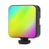 Ayex W64 RGB LED Video Işığı - Ayarlanabilir Parlaklık & 20 Efekt - Şarjlı