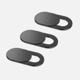 Ayex Web Kamerası Kapağı, Webcam Cover, Notebook, Laptop, Macbook, Telefon, Tablet Için Kamera Kapatıcı, Gizleyici Siyah (3 Adet )