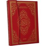 Ayfa Basın Yayın Ayfa 059 Kabe Mühürlü Kuran-I Kerim - Rahle Boy - Kırmızı