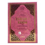 Ayfa Basın Yayın Ayfa Mühürlü Orta Boy Pembe Kuran-ı Kerim Mealli