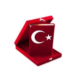 Ayfa Basın Yayın Kadife Plaketli Kuran-I Kerim - Orta Boy - Ayyıldızlı
