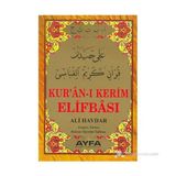 Ayfa Basın Yayın Kur'an-ı Kerim Elifbası (Kod: 015) (Ali Haydar Arapça, Rakam Öğretim Tablosu) - Ali Haydar