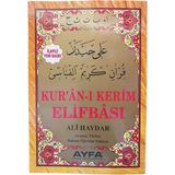 Ayfa Kuranı Kerim Elifbası Ilaveli Yeni Baskı Ali Haydar - Arapça Türkçe Rakam Öğretim Tablosu / Kuran Öğreniyorum