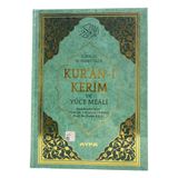 Ayfa Mühürlü Orta Boy Yeşil Kuran-ı Kerim Mealli ST03237