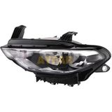 Ayfar 101133 101133 Far Motorlu Sol (Fiat: Egea 2015-) Uyumlu Siyah Çerçevelı