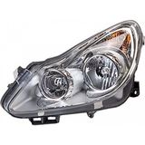 Ayfar 2001 - 2005 Fiat Doblo Far Lambası Sağ Elektrikli - Motorsuz - Siyah 8fişli (Siyah Bandlı) (H1 - H7) (Ayfar) (Oem NO:712405451120)