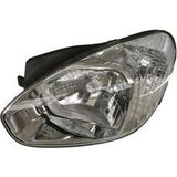 Ayfar 2009 - 2012 Hyundai Accent Era Far Lambası Sol Elektrikli - Motorsuz (Beyaz Sinyalli) (H4) (Ayfar) (Oem NO:921010M000)