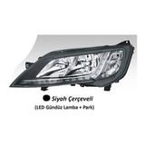 Ayfar 505217 Far Motorlu Sol - Siyah Çerçeveli Led Ballast Hariç Ducato Maxı -P.boxer - C.jumper 14 > 46862295