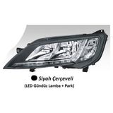Ayfar Depomix Far Motorlu Sol - Siyah Çerçeveli LED Ballast Hariç Ducato Maxi -P.boxer - C.jumper 14