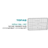 Ayfar Far Camı Fıat Dkş 1985-1987 Fıat Dkş M.131 Doğan Sol