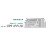 Ayfar Far Camı Skoda Favorıt-Formen-Pıkap Sağ