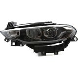 Ayfar Far Ledli Mercekli Motorlu Sol Fıat Egea 2015- Siyah