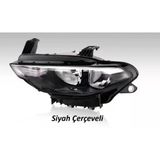 Ayfar Far Motorlu Sol Fıat Egea Siyah Çerçeveli