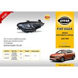 Ayfar Far Sağ Motorlu Full Led Fiat Egea/Tıpo Sedan/Hatchback (Cross) (2021>)