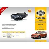Ayfar Far Sol Motorlu Full Led Fiat Egea/Tıpo Sedan/Hatchback (Cross) (2021>)