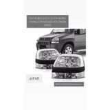 AYFAR Fiat Doblo 2001-2005 Model Uyumlu Ön Far Sağ-sol (SİSLİ-MOTORLU) Takım