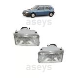 Ayfar Fiat Uno Ön Sağ Ve Sol Far Ikili Takım Halinde Uno Far (2 Adet Ampullü)