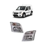 AYFAR Ford Connect 2002-2013 Uyumlu Sağ + Sol Ön Far Takımı Motorlu 2002-2013