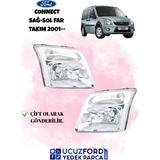 Ayfar Ford Connect Ön Far Sağ-Sol Takım 2001- - Sağ - Sol