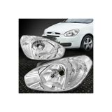 AYFAR Hyundai Accent Era Sağ + Sol Ön Far Lambası Takımı 2006--2012 Uyumlu