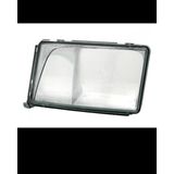 Ayfar Mercedes Far Camı W124 Sol Gri Çerçeveli 1993-95 - Siyah