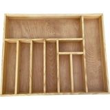 Ayfiwood 50X40 cm Kaşıklık Doğal Ahşap Çekmece Düzenleyici Mutfak Gereçleri Düzenleyici