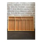 ayfiwood 80x45 Cm Ayfiwood Ahşap Kaşıklık Çekmece İçi Kepçe Maşa Ve Servis Gereçleri Düzenleyici Organizer