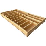 Ayfiwood Kaşık, Çatal, Bıçak, Kepçe Organizer 40X70CM Çekmece Düzenleyici Mutfak Gereçleri Düzenleyici