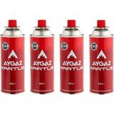 Aygaz 227 gr Kartuş Dörtlü Set Dış Mekan Kullanımı İçin 220 gr Butan Gazlı Kamp Tüpü