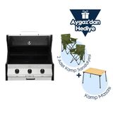 Aygaz Cadac Meridian 3B Ankastre Gazlı Barbekü